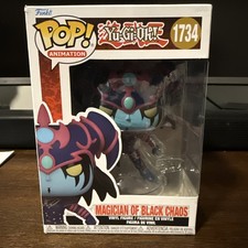 Funko Pop! Yu-Gi-Oh! Figura Vinilo Mago del Caos Negro #1734 Nueva En Caja