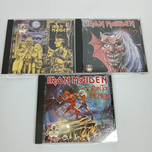 IRON MAIDEN The First Ten Years Up The Irons Japan 10 CD BOX TOCP 6181~90 USED - Picture 12 of 15