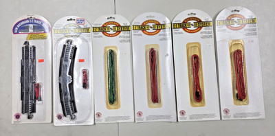 Vintage Lot Of 6 Bachmann Track EZ-Track System 3-44498/44598/44410/44402