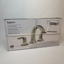 KOHLER Rubicon Double Handle Bathroom Faucet Brushed Nickel R29404-4D-BN