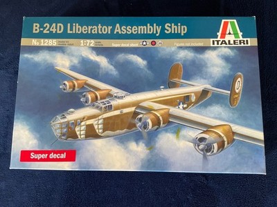 Italeri 1:72 No.1285 B-24D LIBERATOR ASSEMBLY SHIP  Neu + selten ! 