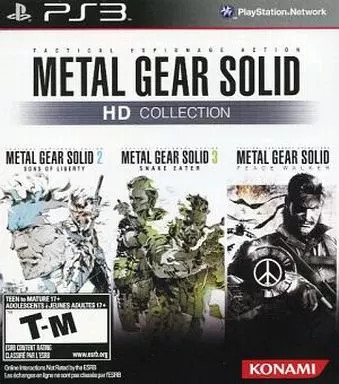 PS3 Software, North American Version, METAL GEAR SOLID HD COLLECTION (Playable