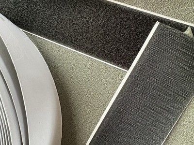 Klettband Set extra stark selbstklebend Flauschband + Hakenband Klettverschluss