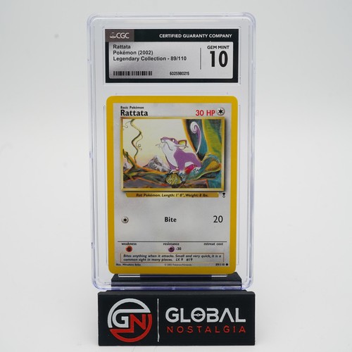 Rattata graded CGC 10 for sale on eBay