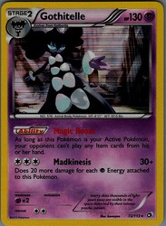Gothitelle 72/113 Legendary Treasures Holo Rare