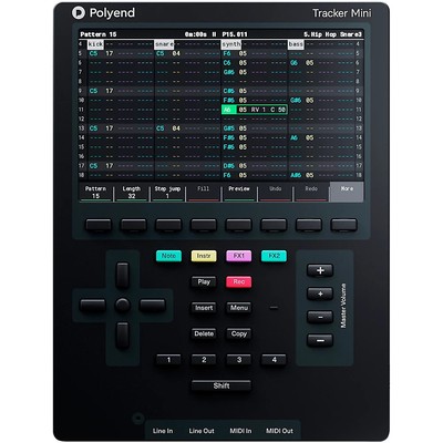 Polyend Tracker Mini Standalone Audio Workstation Black LN