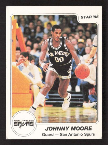 Johnny Moore #72 1984 Star card