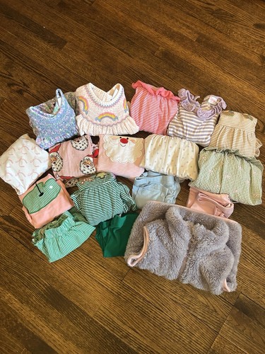 Stitchy Fish Girls Clothing Bundle – 12 Pieces