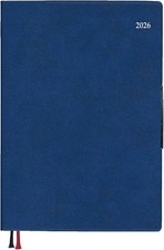 Daigo 2026 Planner, Appointment Weekly, Left, A5, Blue, E8457, 2025, December St