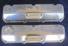 Rare Mt Mickey Thompson 429 460 Big Block Ford Valve Covers Offenhauser