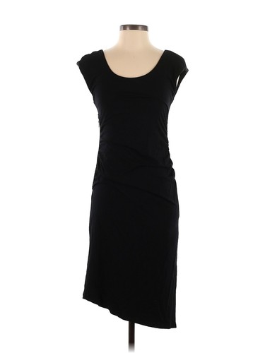 HEATHER Women Black Casual Dress S