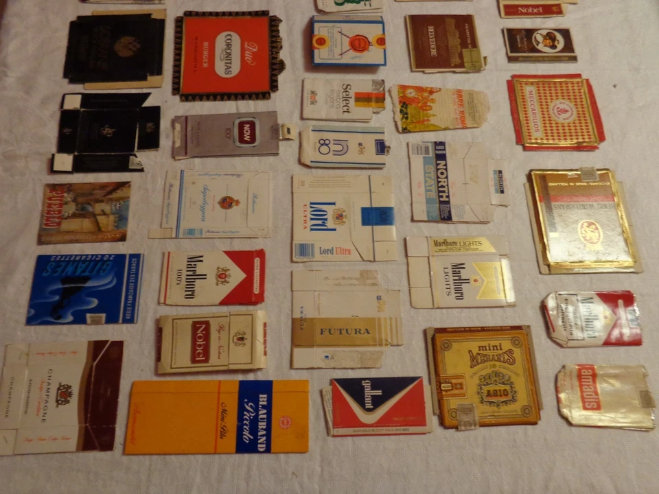 LOTTO 2 COLLEZIONE PACCHETTI DI SIGARETTE VUOTI - Immagine 3 di 4