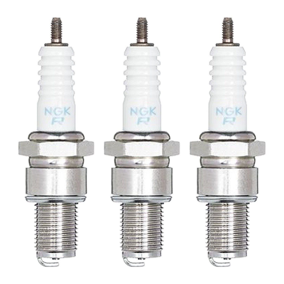 4 Bujías NGK con Asiento de Junta Plana B10ES M14x1,25 1 mm 20,8 mm 19 mm - Imagen 5
