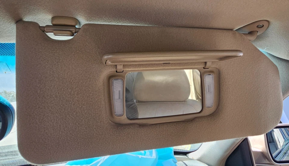 Parasol Acura CL 2000-2003 bronceado OEM lado del pasajero espejo retrovisor luz probado Foto 2 de 4