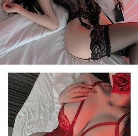 Women's Sexy-Lingerie Babydoll Sleepwear Underwear Lace Dress G-string Nightwear