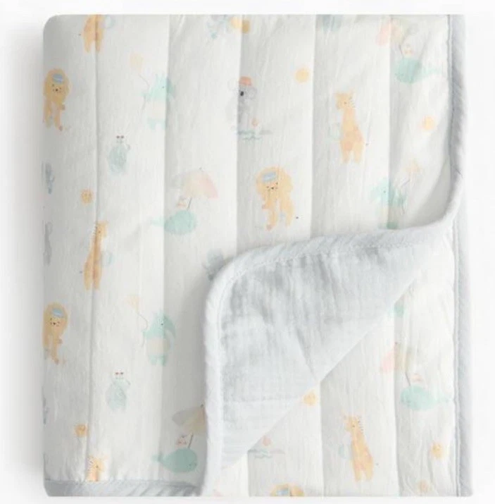 Cream Cotton Baby Changing Mat With A Cute Animal & Sea Creatures Design
Opens in a new window or ta