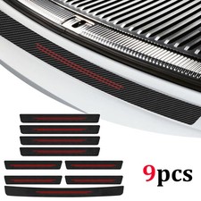 9x For Honda Accessories Car Door Sill Plate Protector Scuff Entry Guard Cover 9x For Honda Accessories Car Door Sill Plate Protector Scuff Entry Guard Cover