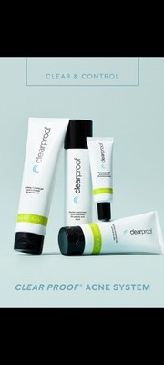 Mary Kay Clearproof Acne System 4 Full Size Four-Piece Set New In Box