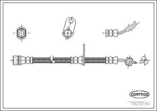 Flexible de frein Suzuki X90