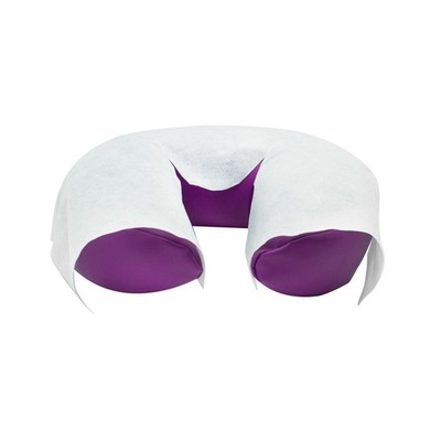 FLAT WHITE DISPOSABLE HEAD REST COVERS, 100/PK