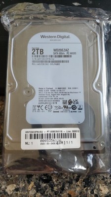 Hard disk drive WD20EZAZ 2 Tb - WESTERN DIGITAL (Brand New Sealed)