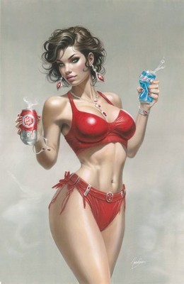 POP KILL #1 Natali Sanders Valentine's Day Virgin Variant LTD 500 Pre Order 