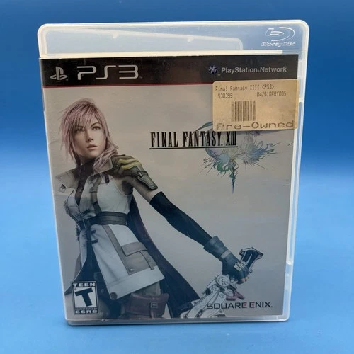 Final Fantasy XIII PS3 PlayStation 3 Complete CIB Tested Working