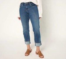 Liverpool Los Angeles Marley Girlfriend Jean Size 0 Jones Dark Wash Classic NEW