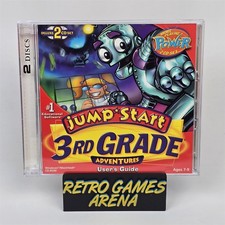 Jump Start 3rd Grade Adventures Deluxe PC CD-ROM Jewel CIB COMPLETE
