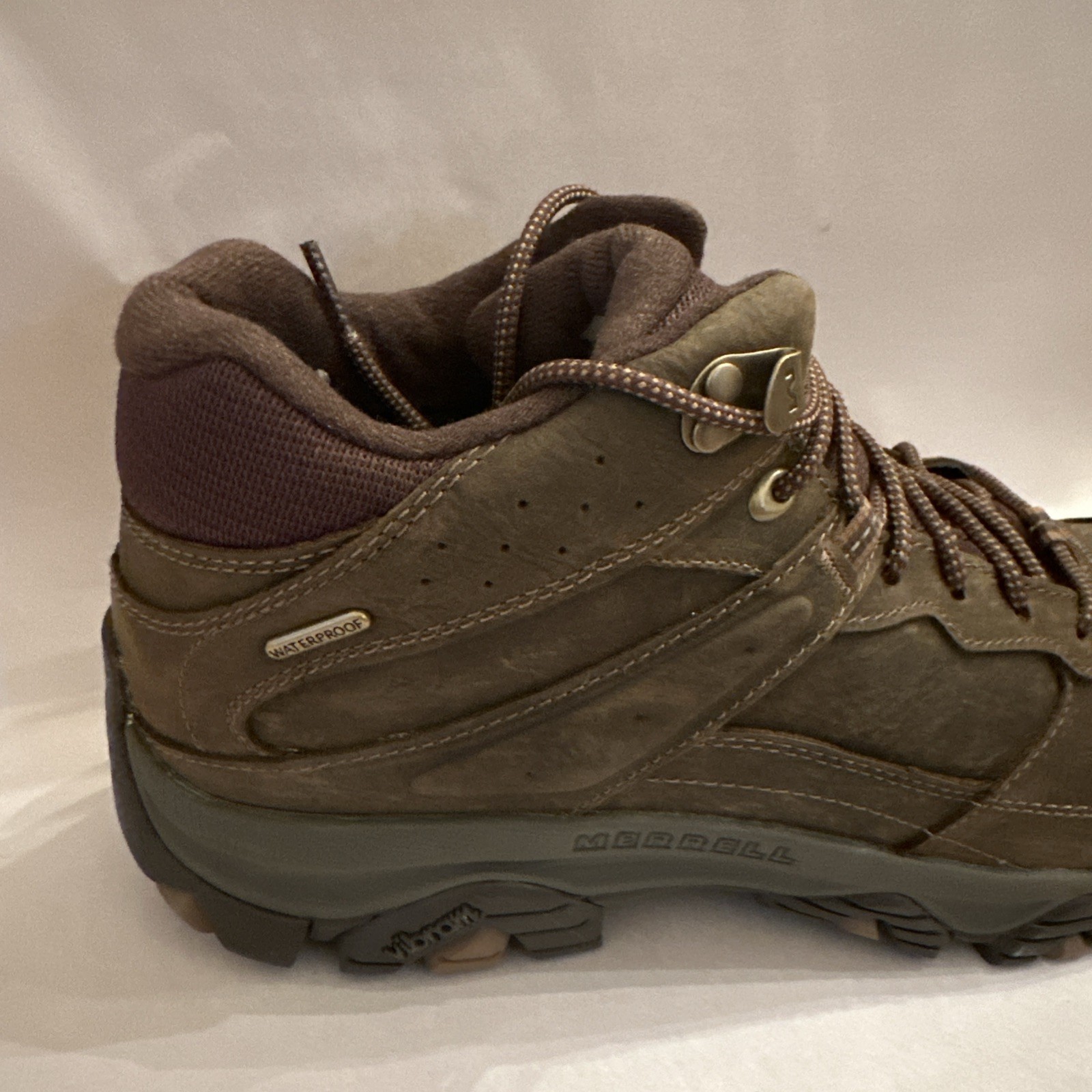 Men's MOAB ADVENTURE 3 MID WATERPROOF Hiking Boot, Earth, 10.5 image 4