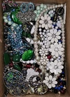 Costume Jewelry Lot ALL WEARABLE 5+lbs. Vintage-Mod Treasure Hunt #158