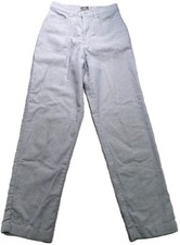VTG Lee Casuals High Rise Pants Cotton Stretch Women 6 Medium Light Blue 90s EUC