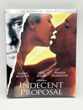 Indecent Proposal 4K Ultra HD w/ Slipcover Robert Redford Demi Moore Drama NEW