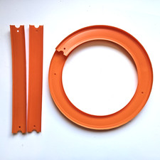 Hot Wheels Ultimate Garage 2015 Replacement Parts Spiral and 2 Straight Tracks