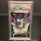 2024 Topps Chrome Jayden Daniels Future Stars Rookie Auto Holo PSA 9