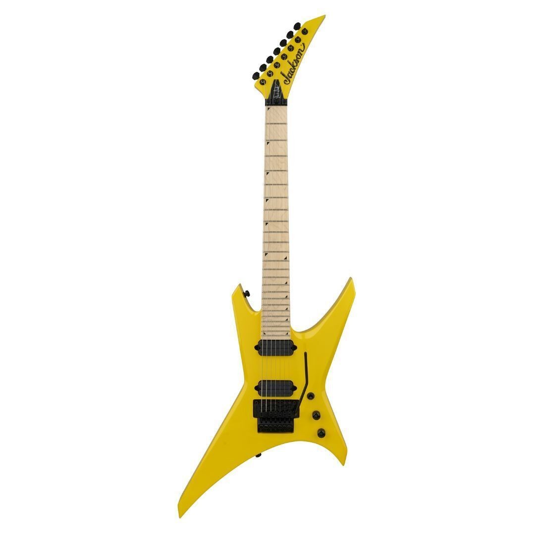 Jackson Pro Series Signature Dave Davidson Warrior WR7 Ferrari Yellow Guitar 241290₽