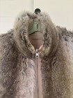Weatherproof Garment Company Brown Reversible Faux Fur Full Zip Front Warm Vest — photo 2