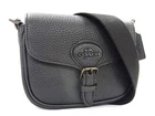 COACH Amelia Small Saddle Bag CP002 in Black Soft Pebble Leather Women's