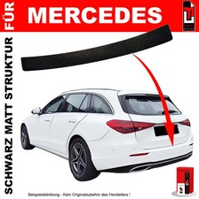 Lackschutzfolie Ladekante für Mercedes C-Klasse Kombi S206 ab 2021 Schwarz matt