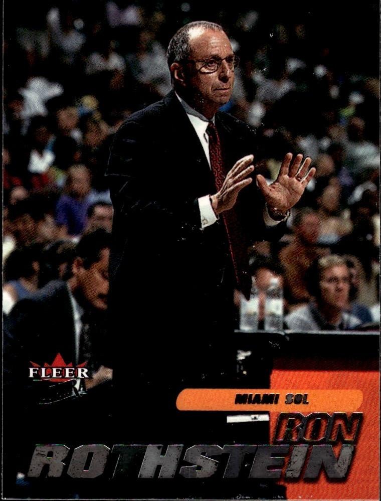 2001 Ultra WNBA #116 Ron Rothstein