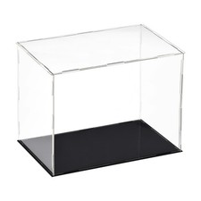 Acrylic Clear Display Case Box Dustproof Protection Showcase 30x15x25cm