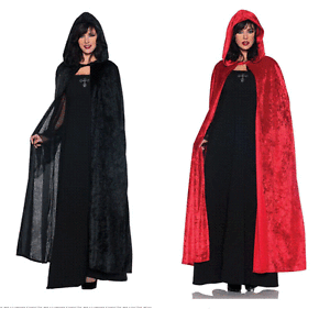Black Brand New Medieval Renaissance Adult Cape