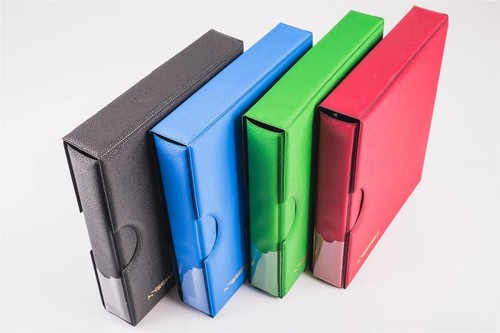 Coin Album 200 + ETUI SCHULZ Book Folder Binder British Collection BLACK - Picture 2 of 6