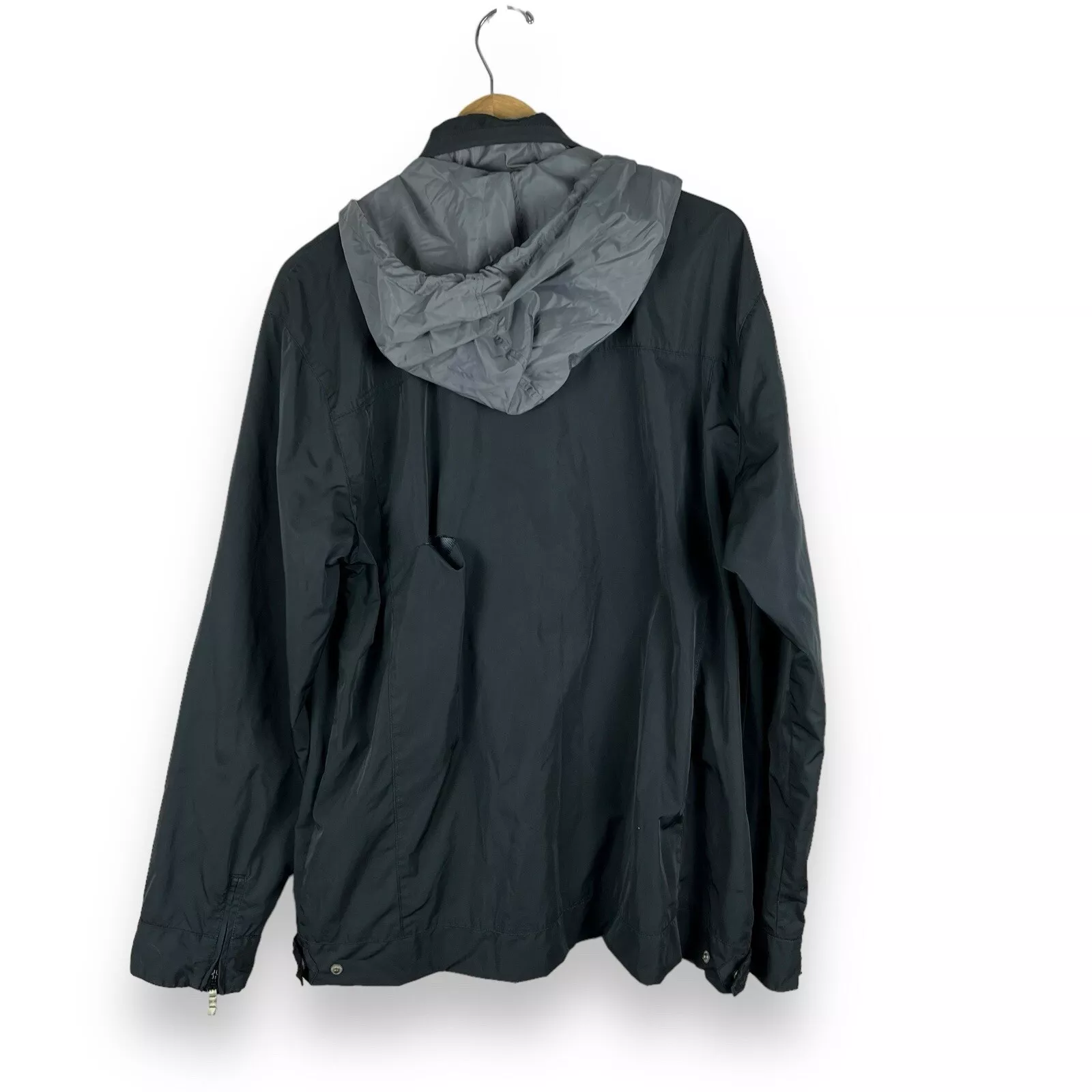 merrell zip up windbreaker outdoor activewear workout jacket