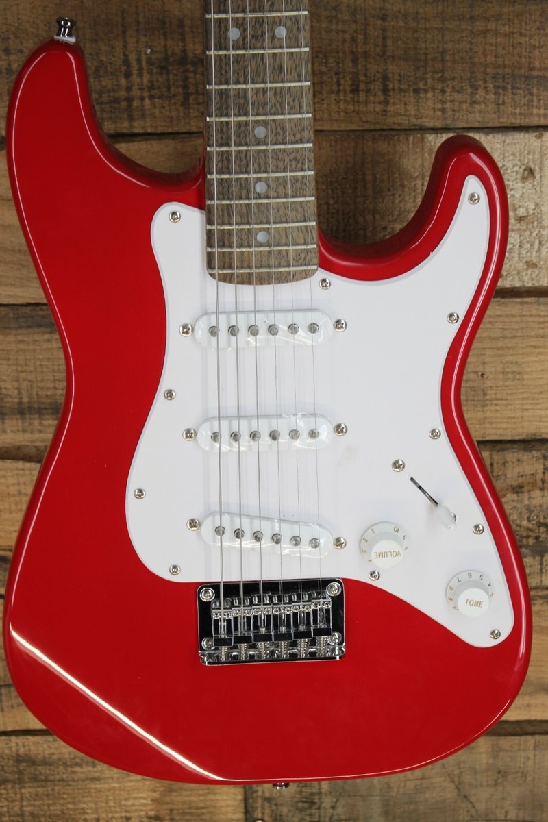 Squier MINI Strat Stratocaster Electric Guitar - Dakota Red #M205