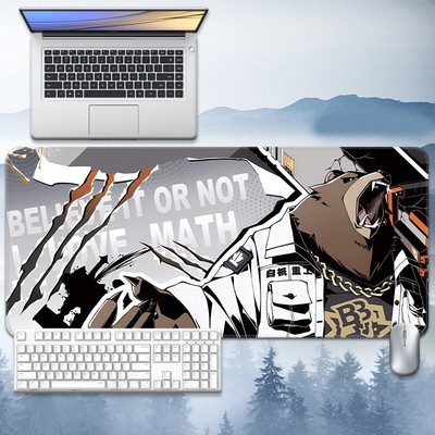 Anime Zenless Zone Zero Keyboard Mouse Pad Gaming Desk Playmat Mouse Mat Y04