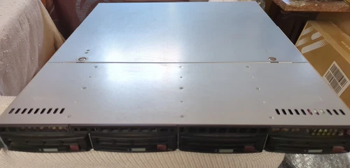 Supermicro Short-Depth 1U Chassis CSE-813M SC813M 4x SAS/SATA / 600W PSU