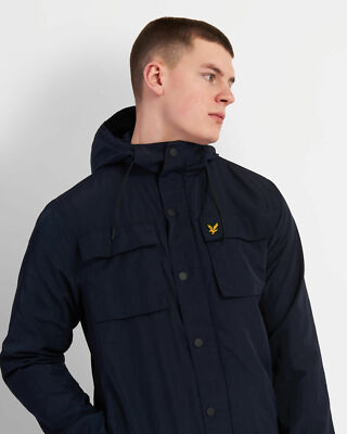 Lyle And Scott Pocket Jacket Dark Navy 