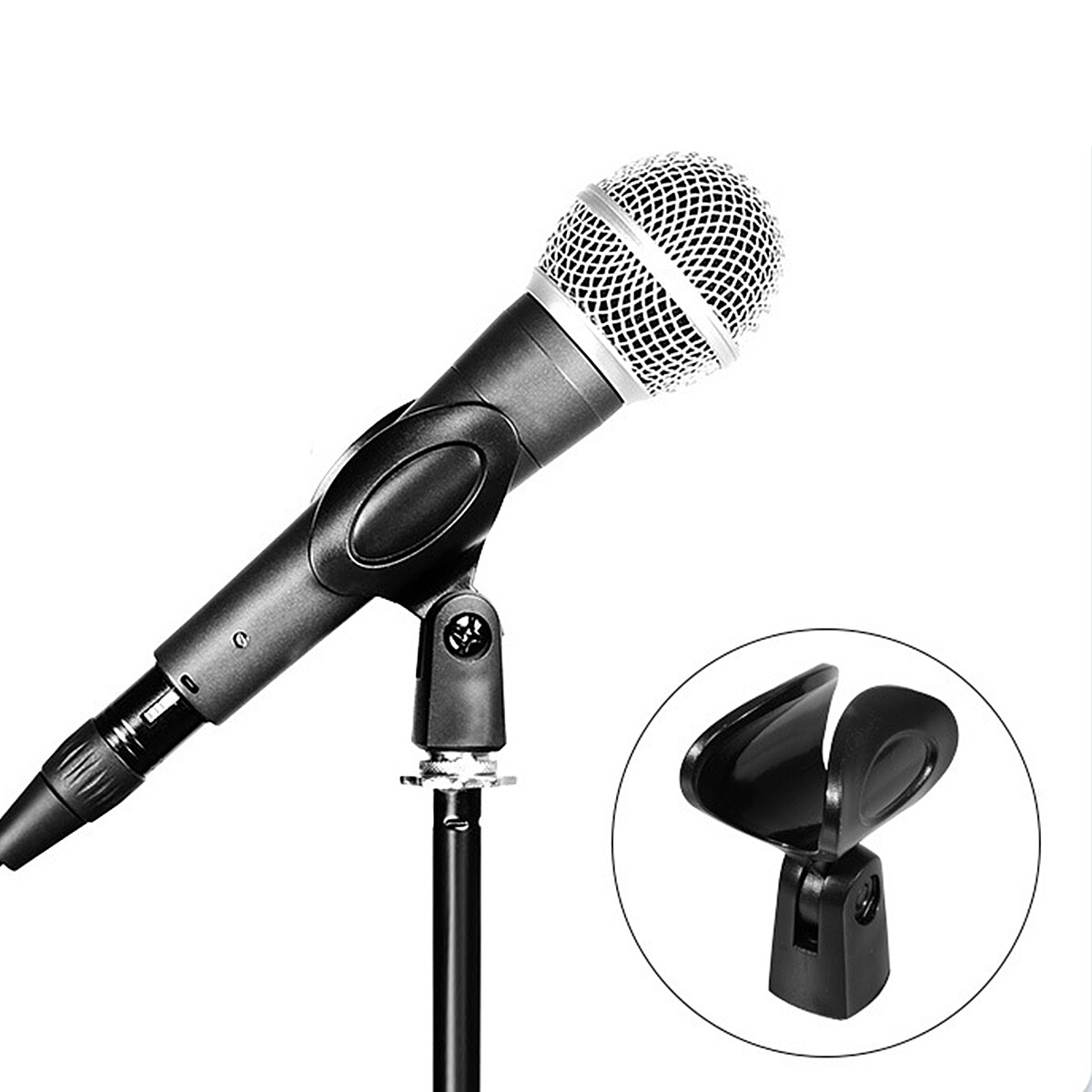 4x Mic Clip Universal Wired/ Wireless Microphone Mount Holder for Mic