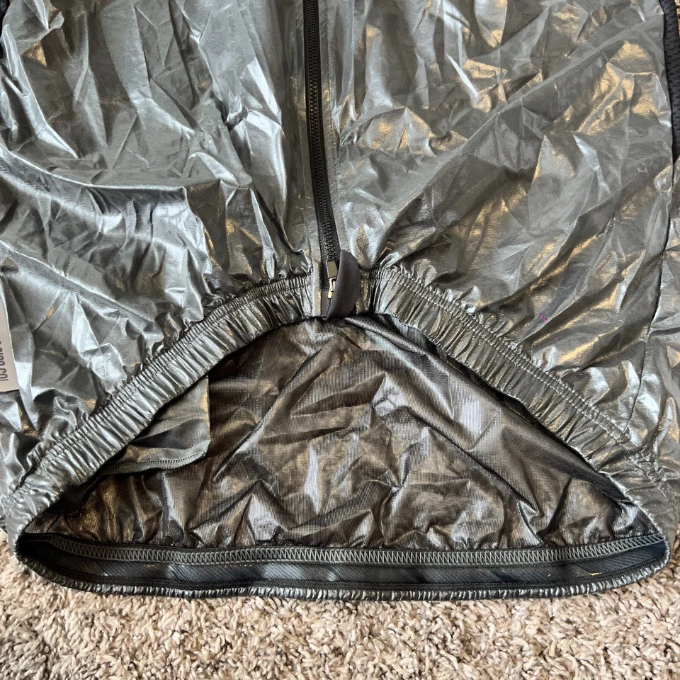 Adulto Unisex Go Rigo Go Chaleco Windrunner Gris Talla S Foto 4 de 4